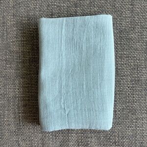 Alva Super Soft Blue Bamboo/Cotton Blend Blanket